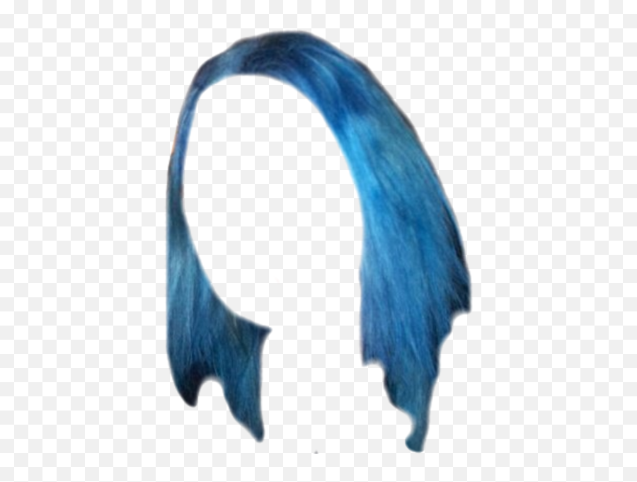 Blue Hair Psd Official Psds - Blue Long Hair Transparent Emoji,Blue Hair Emoji