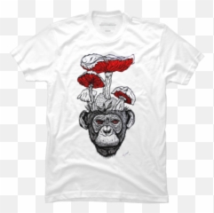 Monkey T - Shirts Tanks And Hoodies Design By Humans Short Sleeve Emoji,3 Wise Monkeys Emoji