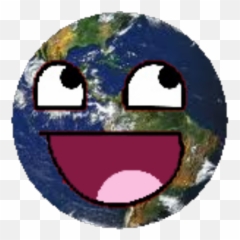 Earth Epic - Wide Grin Emoji,Hurricane Emoticon