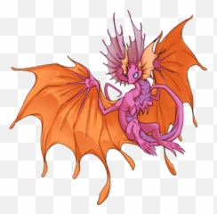 Small Spontaneous Mass - Fae Dragon Flight Rising Fanart Emoji,Pulsing Eggplant Emoji