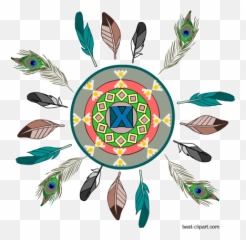 Free Tribal Aztec Boho Clip Art - Decorative Emoji,Aztec Emoji