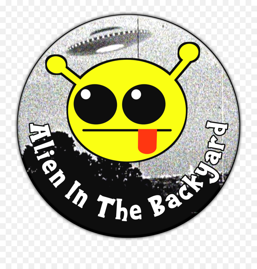 Alien In The Backyard - Dot Emoji,Alien Emoji Hsweat Shirt