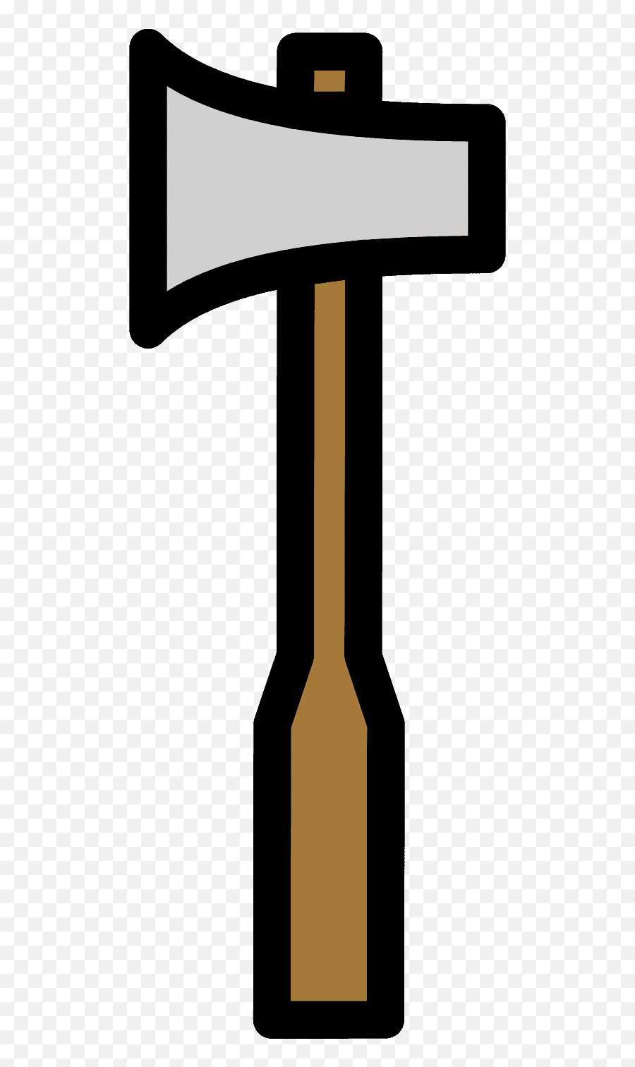 Axe Emoji Clipart - Axt Emoji,Solid Wood Emojis