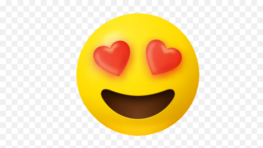 Big Emojis Stickers For Whatsapp 1 - Heart Eye Emoji Large,How To Make Realistic Emojis