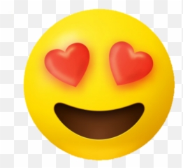 Big Emojis Stickers For Whatsapp 1 - Heart Eye Emoji Large,How To Make Realistic Emojis