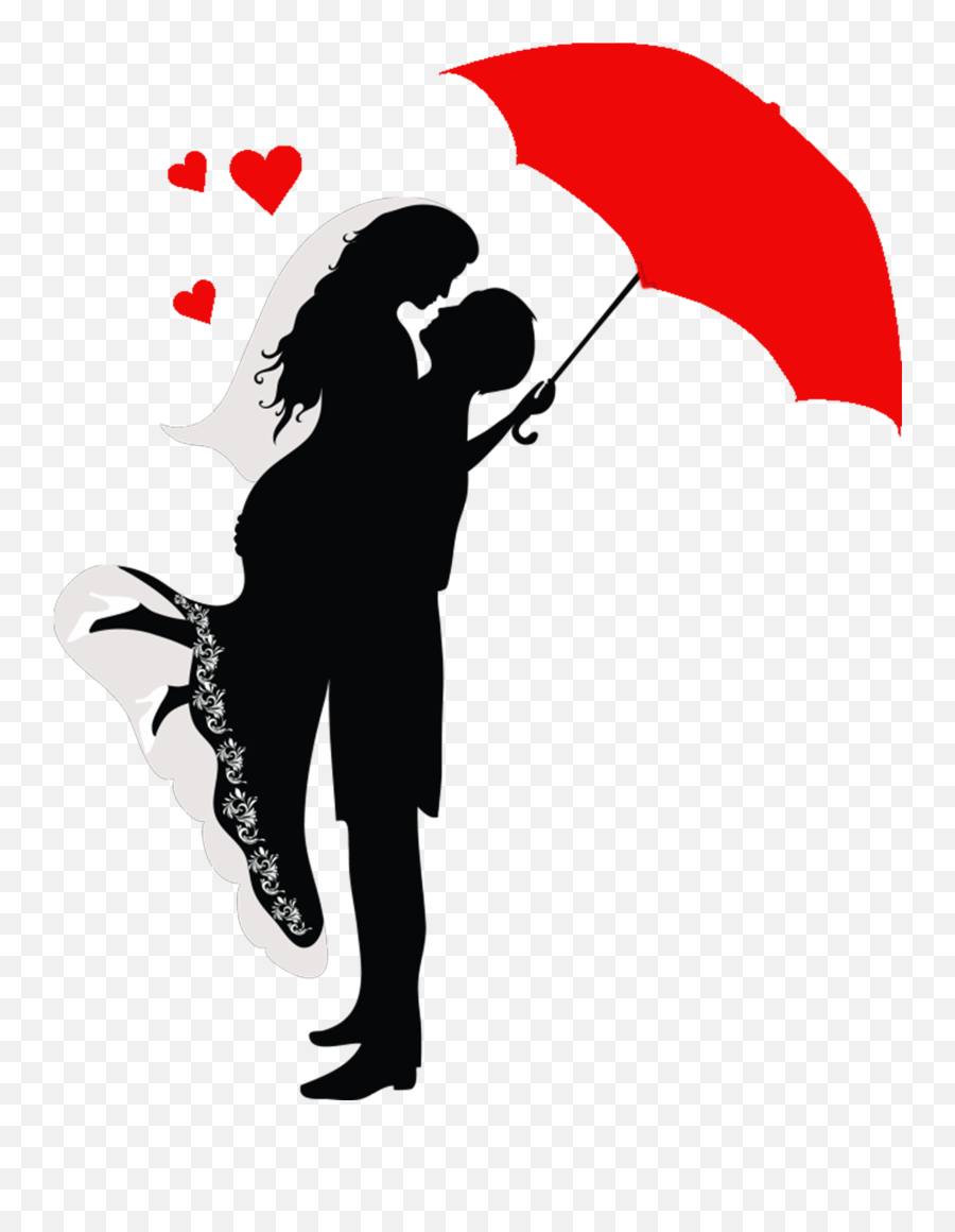 Download Romance Couple Silhouette Drawing Hugging Free - Romantic Couple Hugging Silhouette Emoji,Emoticon Of Monkey And Turtle Hugging