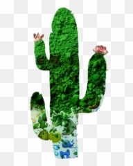 Cactus Emoji Emojisticker Sticker - Vertical,Cactus Emoji
