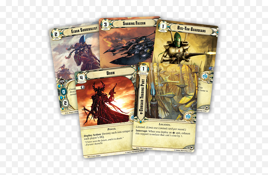 Warhammer 40k - Warhammer 40k Eldar Cards Emoji,Warhammer Eldar Farseer Emotions