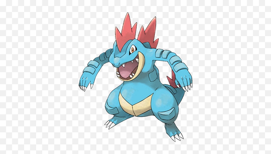 Strongest Pokemon Added In The Gen 2 Update - Pokémon Feraligatr Emoji,Signals Emotions With Melodies Pkoemon