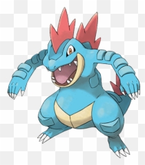 Strongest Pokemon Added In The Gen 2 Update - Pokémon Feraligatr Emoji,Signals Emotions With Melodies Pkoemon