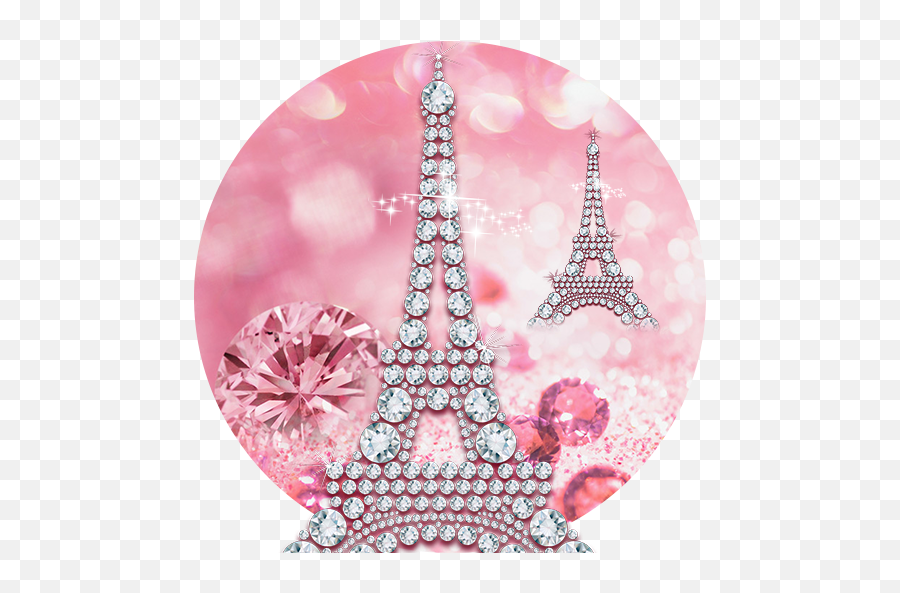 Pink Diamond Paris Eiffel Tower Theme 111 Apk - Jawala Ji Temple Emoji,Is There An Eiffel Tower Emoji
