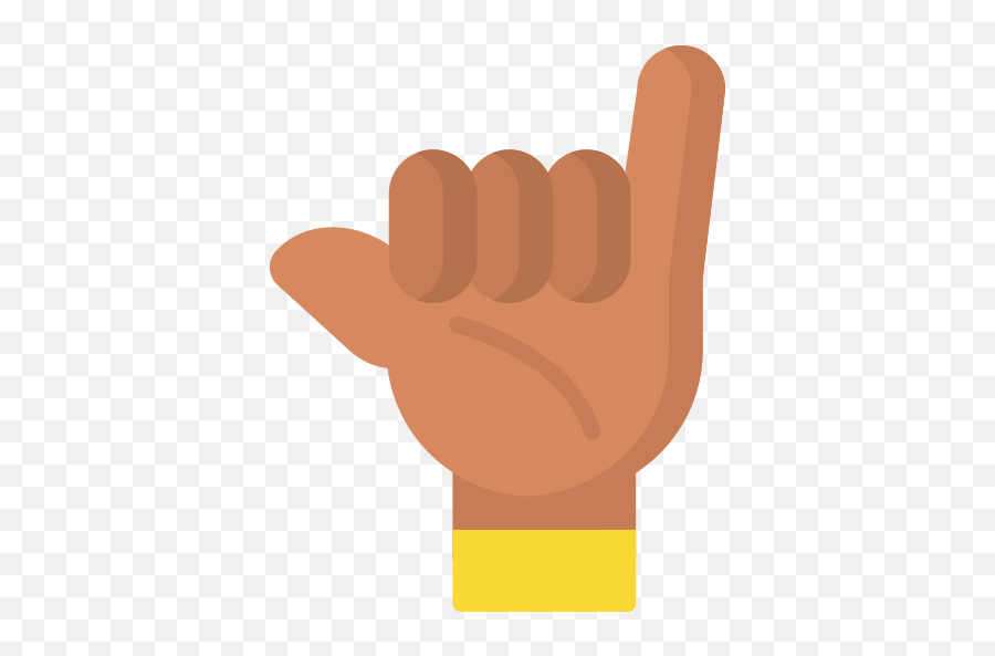 Cool - Free Gestures Icons Sign Language Emoji,Emoticon Surfer's Thumbs Up