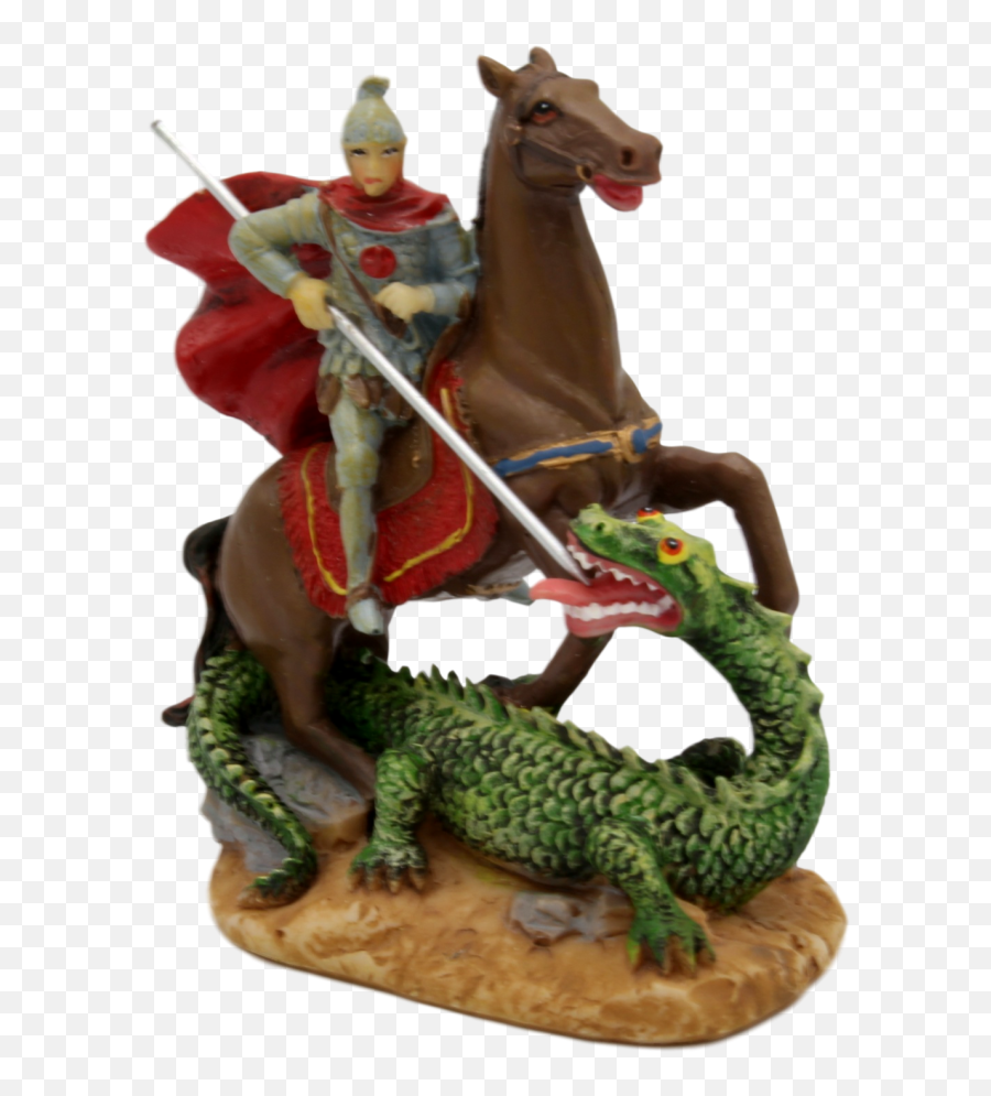 Toys U0026 Games Action Figures St George Patron Saint Block - Dragon Emoji,Funny Catholic Emojis