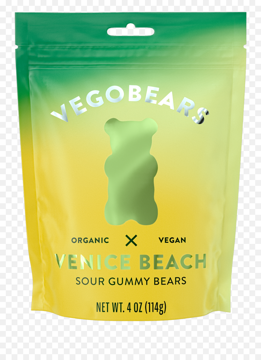 Vegobears - Venice Beach 4oz Resealable Emoji,Emoji Chip Bags Png
