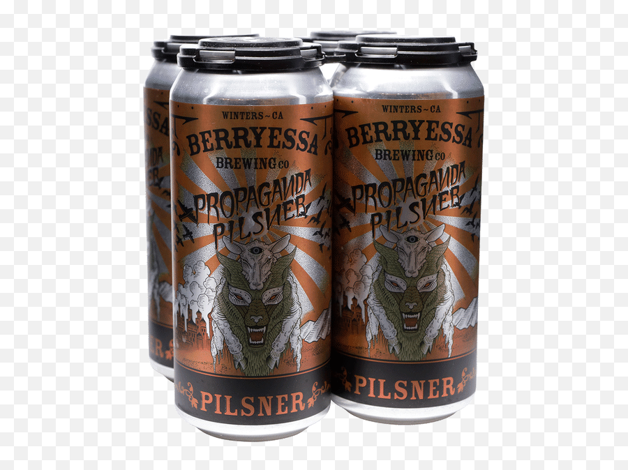 Berryessa Propaganda Pilsner Total Wine U0026 More - Cylinder Emoji,Propaganda Works Emotion