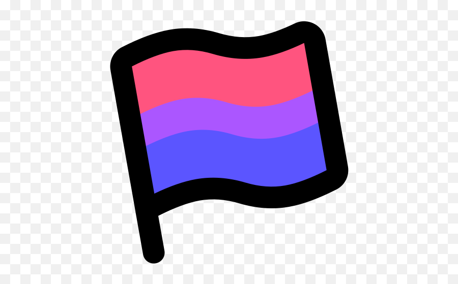 Biromantic Bisexual Flag Lgbtiaq - Bisexual Flag Icon Emoji,Transparent Pansexual Emojis