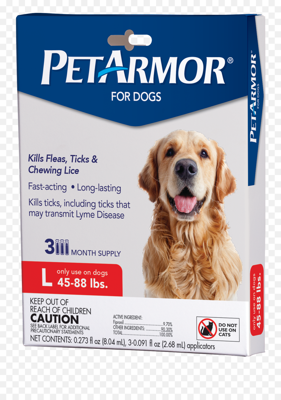 Petarmor Flea U0026 Tick Prevention For Dogs 45 - 88 Lbs 3 Treatments Emoji,Emoji Movie Talking Dogs