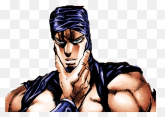 Ultimate Thinking Emoji - Fictional Character,Jojo Thinking Emoji