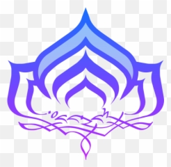 Warframe Icon In Gradient Line Style - Warframe Lotus Logo Emoji,How To Use Chat Emojis Warframe