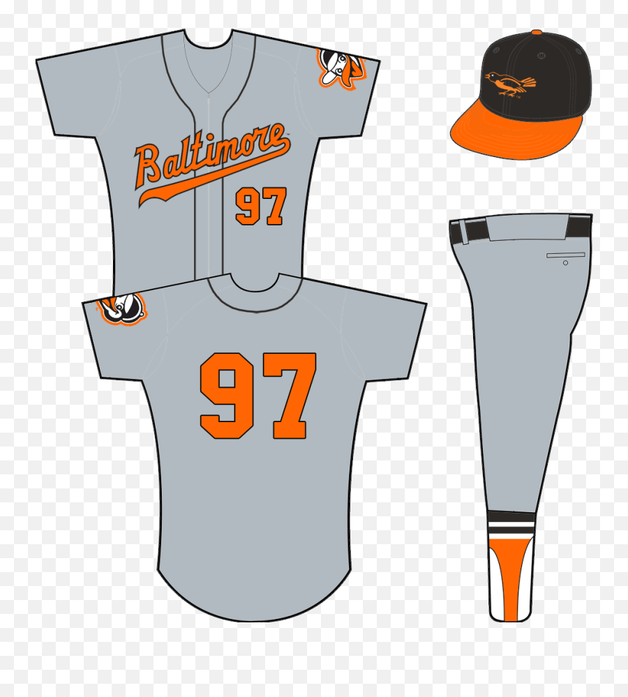 Baltimore Orioles Road Uniform - American League Al Orioles Road Uniform 98 Emoji,Chief Wahoo Emoticons For Facebook