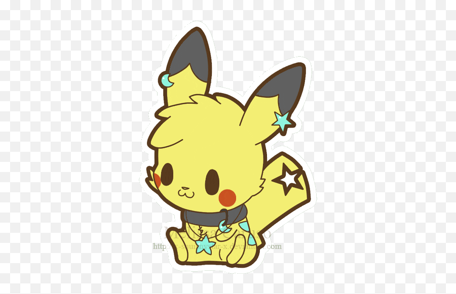 Pikachu Emojis - Discord Emoji Chibi Cute Pikachu Girl,Surprised Pikachu Emoji