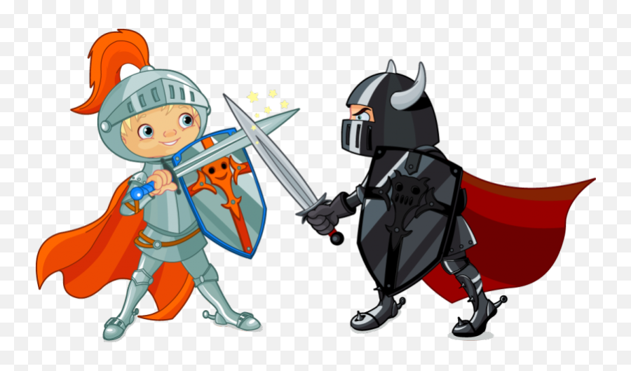 Next - Knights Fighting Clipart Full Size Clipart Emoji,Fighter Emotion