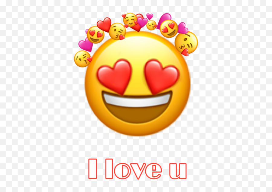 I Love U Sticker By Hgapedro Emoji,Love U Emoticon