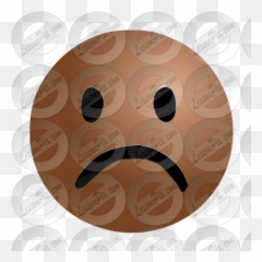 Sad Face Stencil For Classroom - Happy Emoji,Pi Emoticon