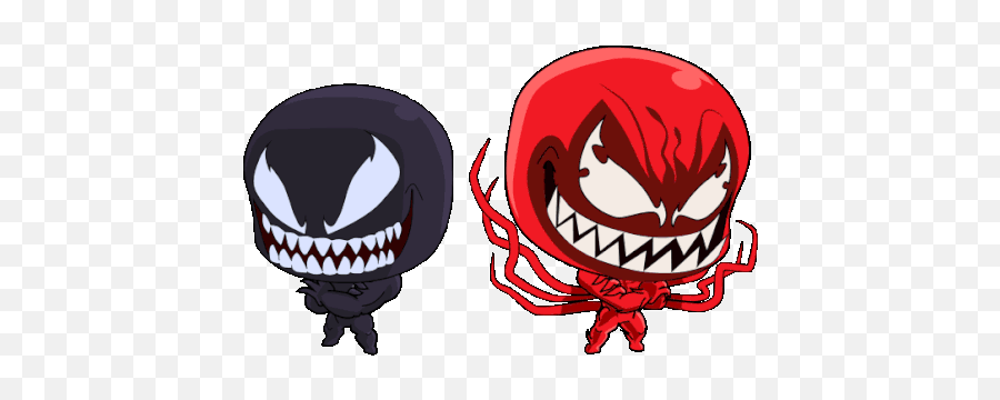 Sticking Tongue Out At Each Other Venom Sticker - Sticking Emoji,Sticking Tounge Out Emoji