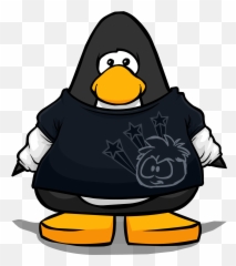 Black Skater Shirt Club Penguin Wiki Fandom - Penguin In Toque Emoji,Redneck Emoji