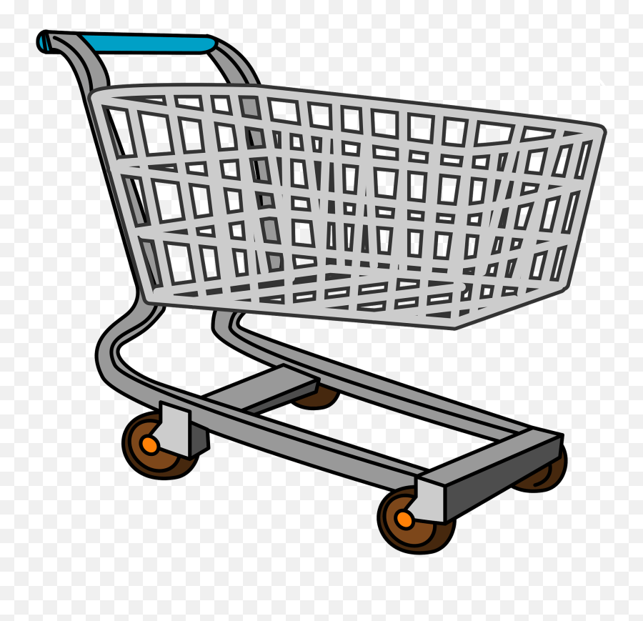 Shopping Cart Clipart - Shopping Cart Clipart Emoji,Grocery Emoji