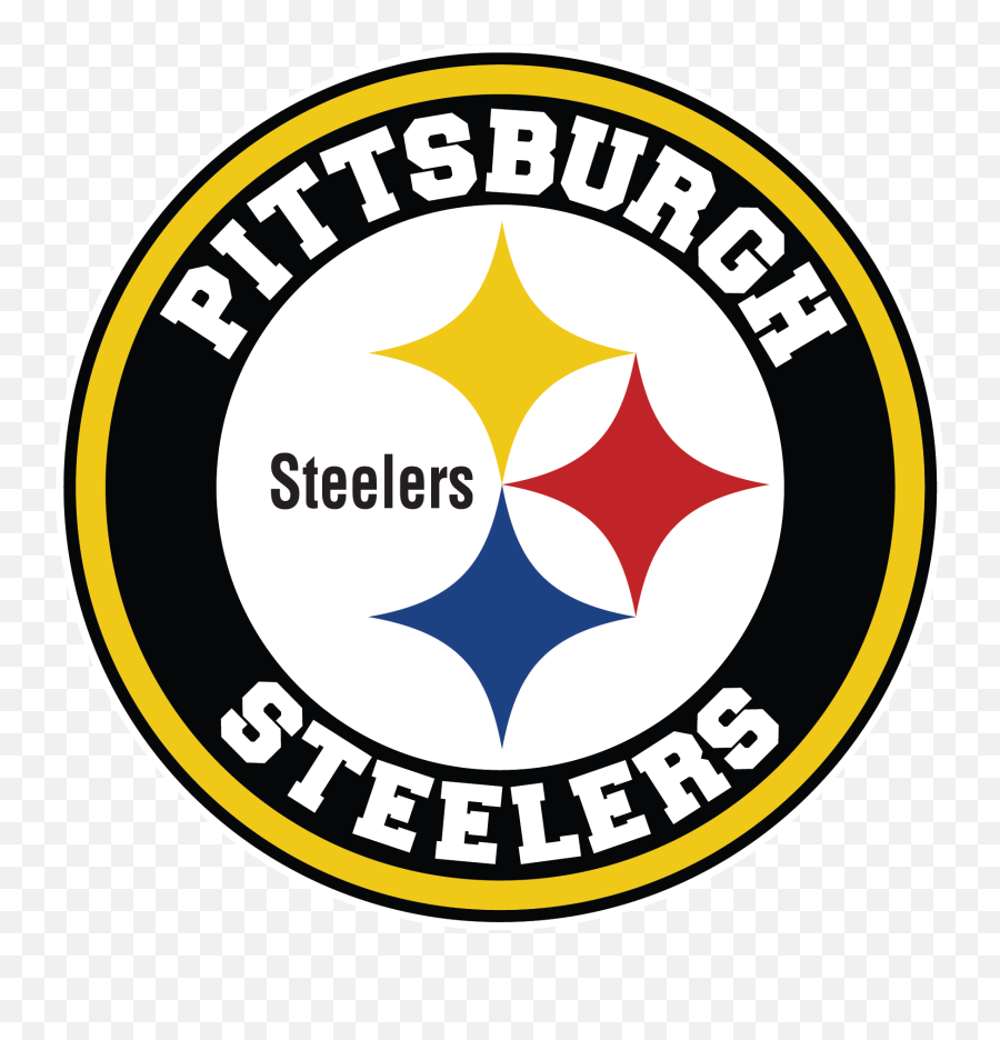 Pittsburgh Steelers Circle Logo Vinyl - Pitts Burg Steelers Logo Emoji,Steelers Emoticons Iphone