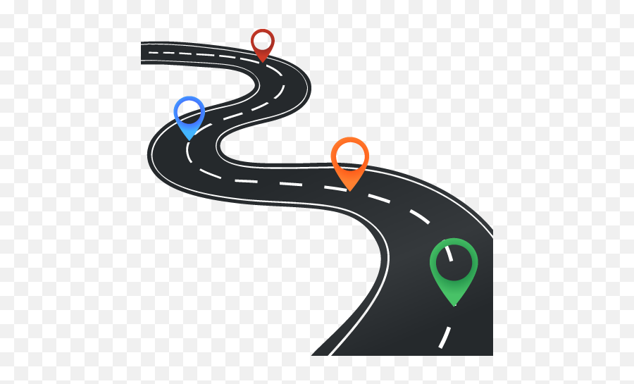 Road Map To Success Png U0026 Free Road Map To Successpng - Transparent Background Roads Clipart Emoji,Key To Success Emoji