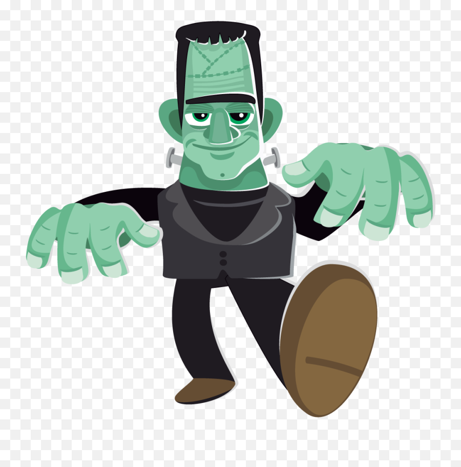 Frankenstein Free To Use Clipart - Halloween Party Cartoon Characters Emoji,Frankenstein Emoji