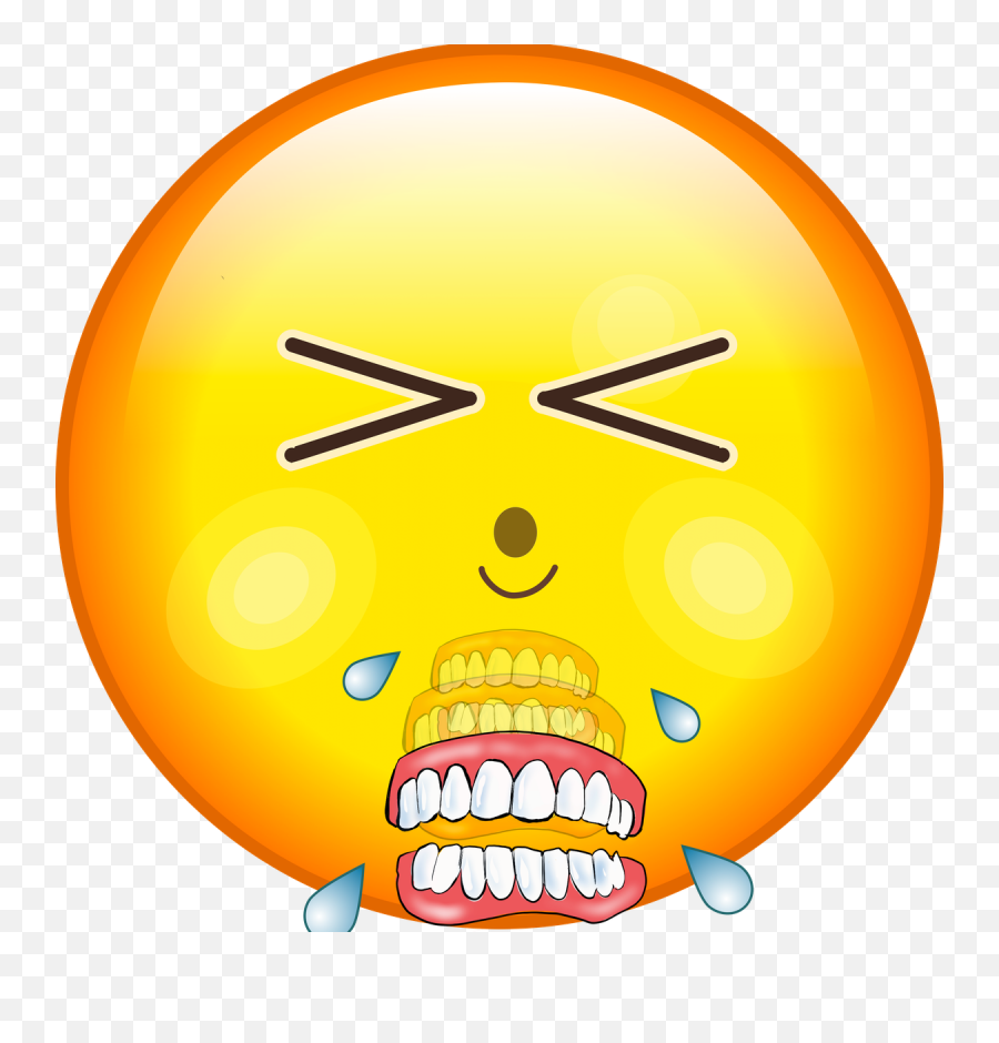 Emoldji - False Teeth Emoji,Teeth Emoji