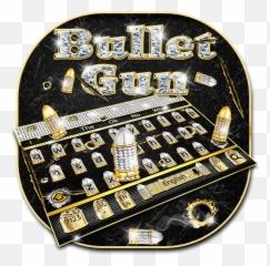 Cool Diamond Bullet Gun Keyboard Theme U2013 Aplikácie V Službe - Art Emoji,Manly Emojis