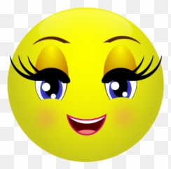 Emojis De Whatsapp Nuevos Emoticonos - Carita Emoji De Chicas,Emoticon Dando Beso