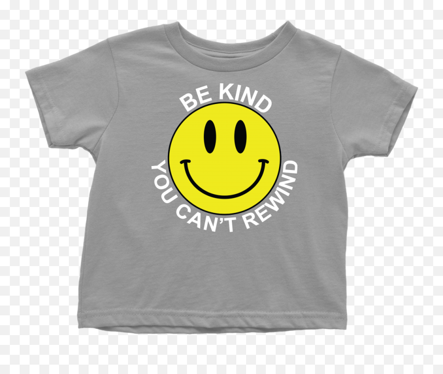 Anti - Bullying Tshirt Retro Be Kind You Canu0027t Rewind Toddler Tshirt Antibullying Happy Emoji,What Font Is 100 Emoticon In