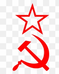 Hammer Sickle Star Red - Black Transparent Communist Symbol Emoji,Hammer And Sickle Made Out Of Hammer And Sickle Emojis