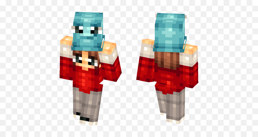 Minecraft Skin For Free - Minecraft Skin Girl Jungkook Emoji,Bloo Fosters Emotions Content