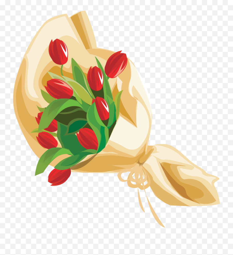 Cartoon Rose Png - Bouquet Vector Animated Flower Bouquet Flower Bouquet Png Vector Emoji,Animated Flower Emojis Downloads