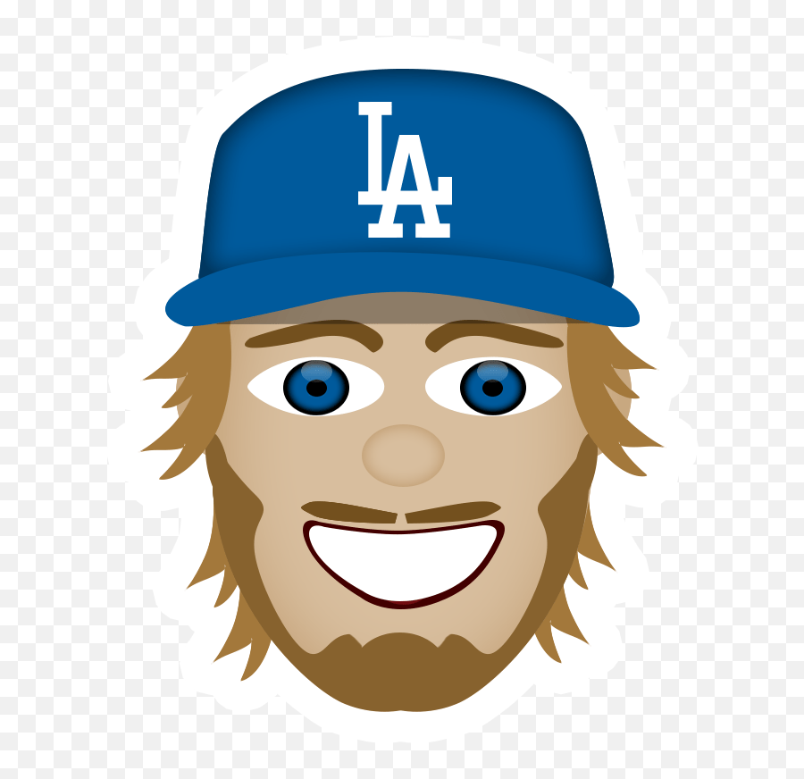 Dodger Player Emojis La Taco - Dodger Hat Clip Art,Sunset Emoji