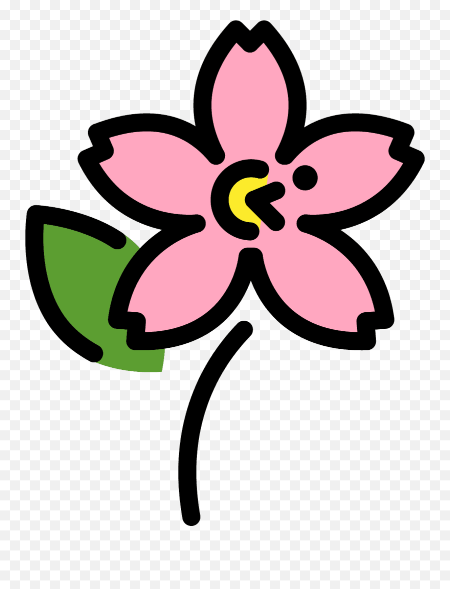Cherry Blossom Flower Emoji Copy And Paste - Emoji De Flor De Cerezo,Iphone Emoji Flowers Png