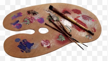 Paint Paintpalette Palette Art Sticker - Aesthetic Art Supplies Png Emoji,Emojis Of An Art Palette