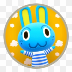Animal Crossing Villagers Collection - Hopkins Poster Animal Crossing Emoji,Animal Crossing Villager Emoticon