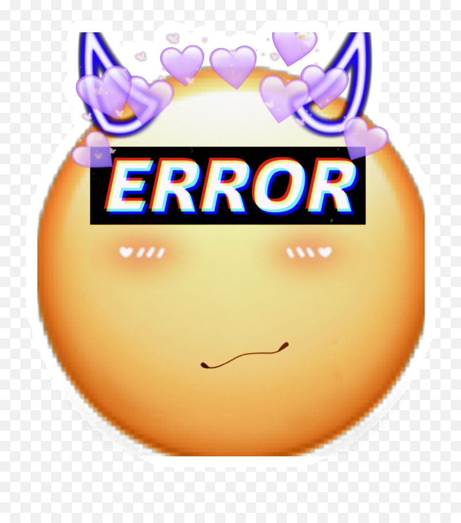 Discover Trending - Aesthetic Stiker Error Picsart Emoji,Steam Emoticons U Wot M8