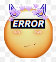 Discover Trending - Aesthetic Stiker Error Picsart Emoji,Steam Emoticons U Wot M8
