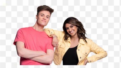 Cbbc Saturday Mash - Up Singers Max And Harvey Emoji Saturday Mash Up,Mash Emoji Png