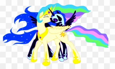 Tristikov Female Incest - Nightmare Moon And Princess Celestia Kiss Emoji,Incest Emotions