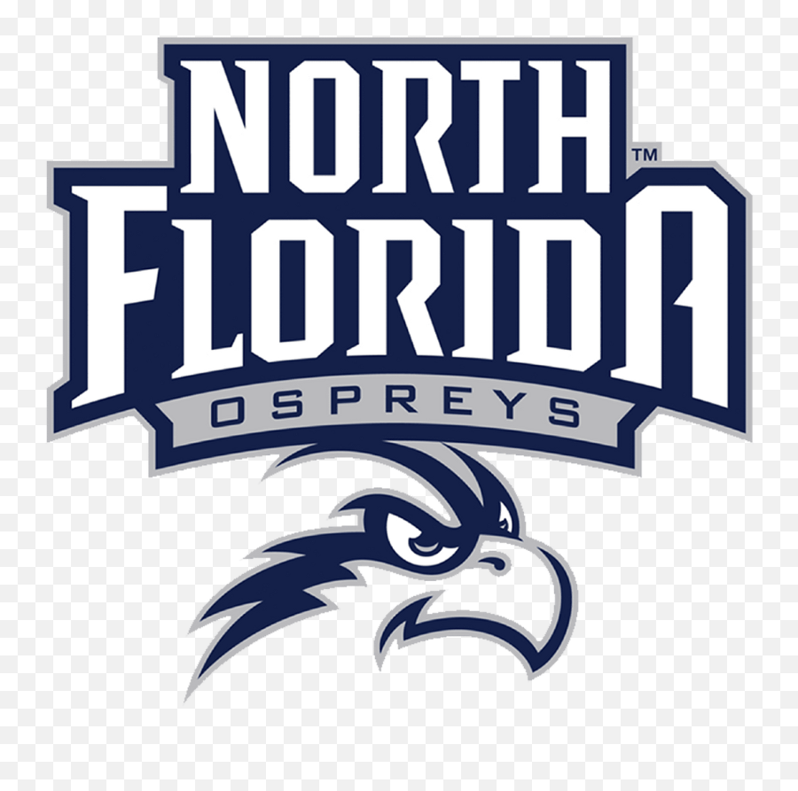 North Florida Ospreys Logo Transparent Png - Stickpng Logo North Florida University Emoji,Hawkeye Emojis